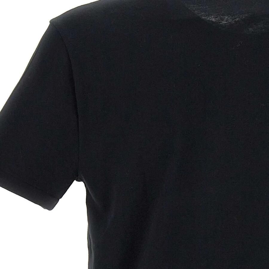 Polo Ralph Lauren Ralph Lauren T -shirt voor Hombre Black Polo Custom Slim Fit Black Zwart Heren