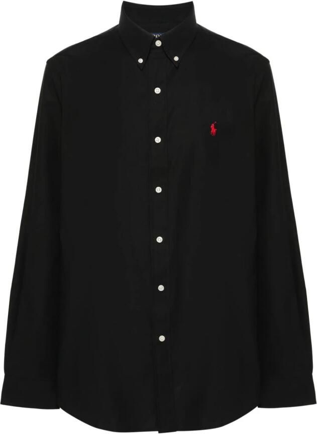 Polo Ralph Lauren Custom fit vrijetijdsoverhemd met logostitching - Foto 3