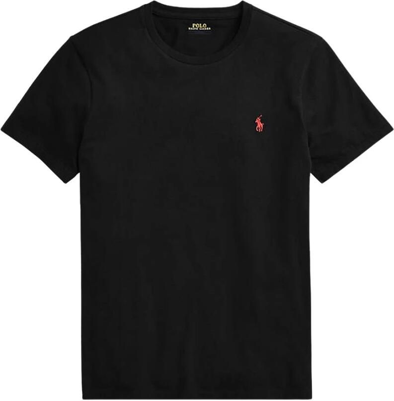 Polo Ralph Lauren Ralph Lauren T -shirt voor Hombre Black Polo Custom Slim Fit Black Zwart Heren - Foto 7