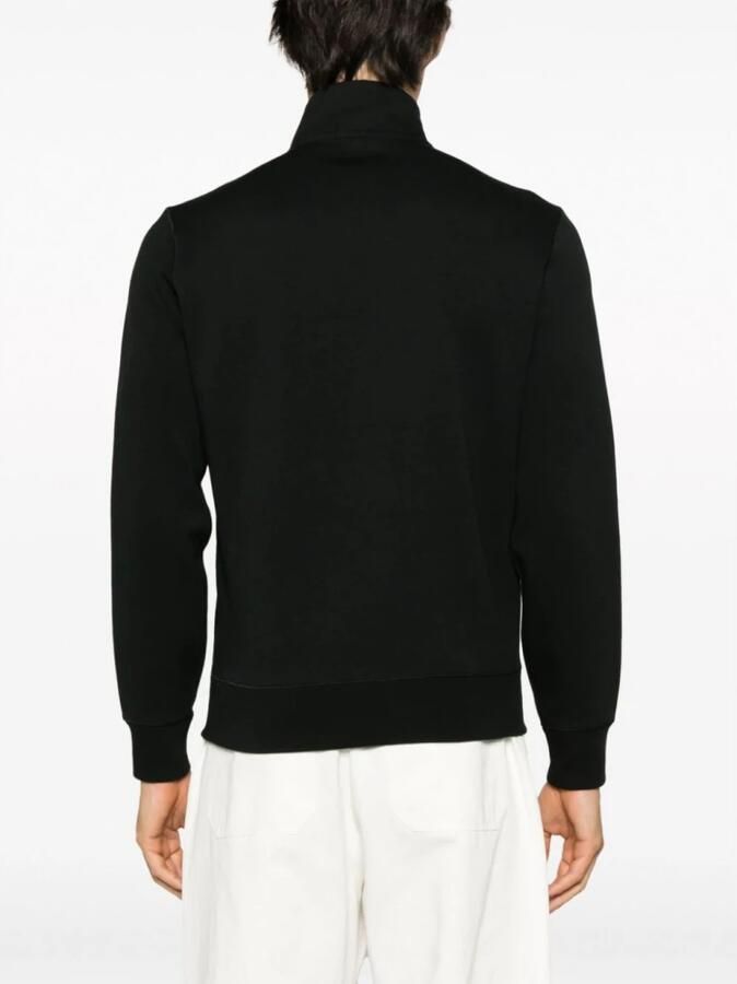 Polo Ralph Lauren Zwarte sweatshirt met lange mouwen en halve rits Black Heren - Foto 2