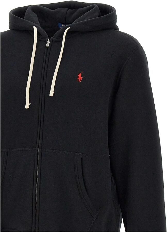 Polo Ralph Lauren Long Sleeve-Knit Fullzip Hoodie Men Hoodies & Sweaters zwart Maat XL Kleding - Foto 9
