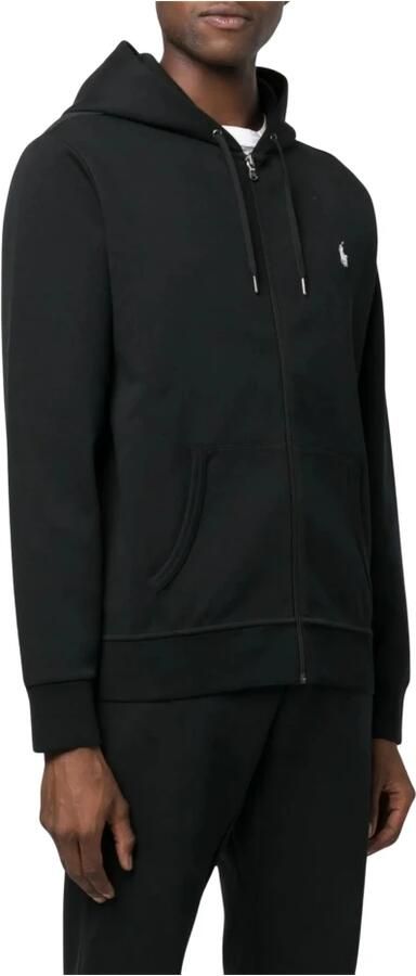 Polo Ralph Lauren Double Knit Fullzip Hoodie Hooded vesten Heren black maat: M beschikbare maaten:S M L XL XXL - Foto 7