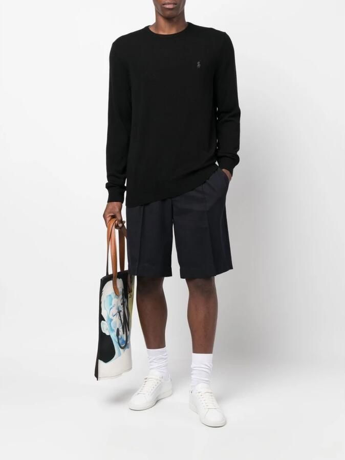 Polo Ralph Lauren Zwarte Sweaters LS CN Pp-Lange Mouwen-Pullover Zwart Heren - Foto 7