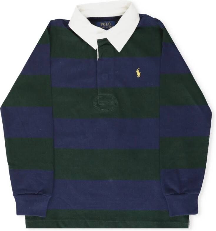 Polo Ralph Lauren Kids Shirt met lange mouwen met polokraag
