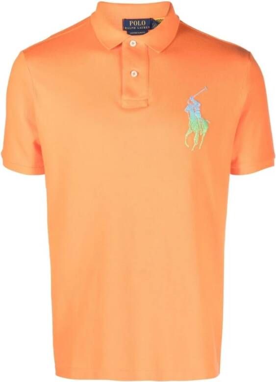 Ralph Lauren Polo Shirt Oranje Heren