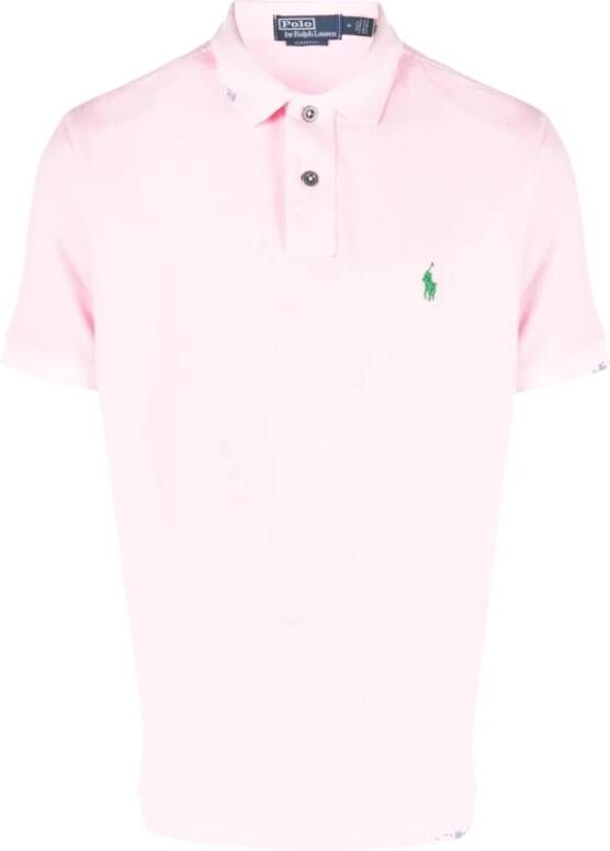 Ralph Lauren Polo Shirt Roze Heren
