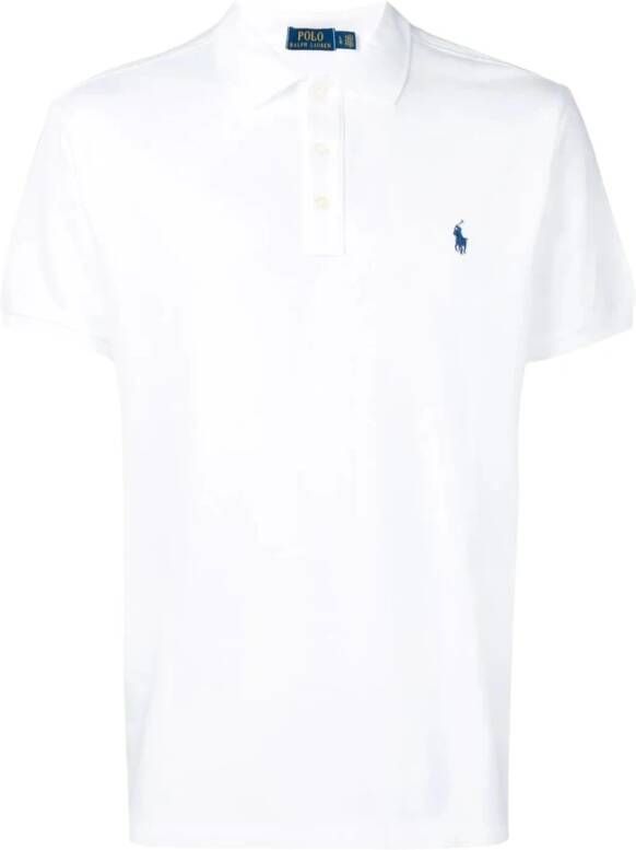 Ralph Lauren Polo Shirt Upgrade White Heren