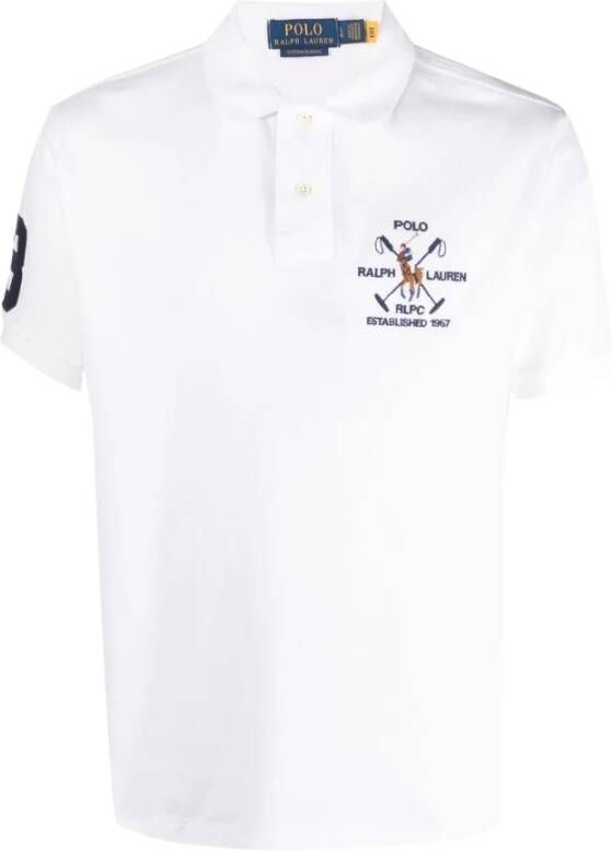 Ralph Lauren Polo Shirt Upgrade White Heren