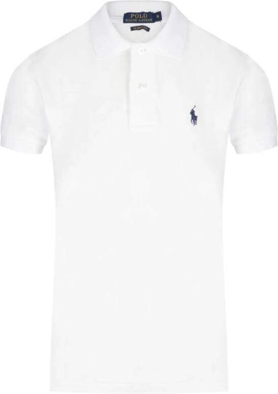 Ralph Lauren Polo Shirt Verhoog je casual stijl White Heren