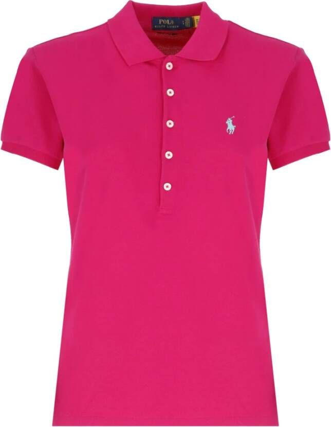 Ralph Lauren Polo Shirts Roze Dames
