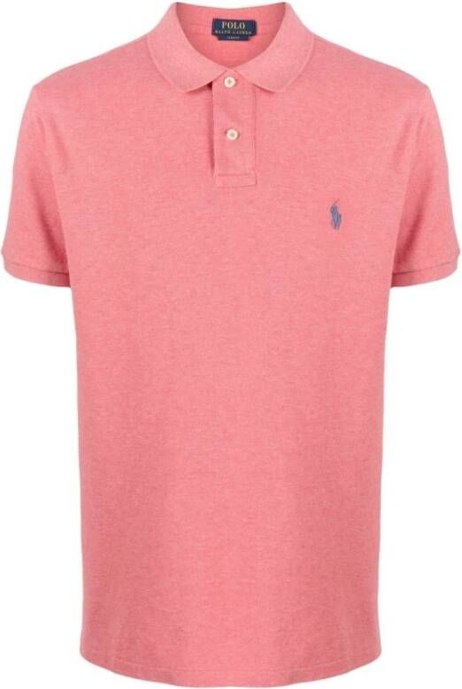Ralph Lauren Polo Shirts Roze Heren