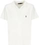 Polo Ralph Lauren Katoenen Towelling Polo Shirt Voorzak White Heren - Thumbnail 2