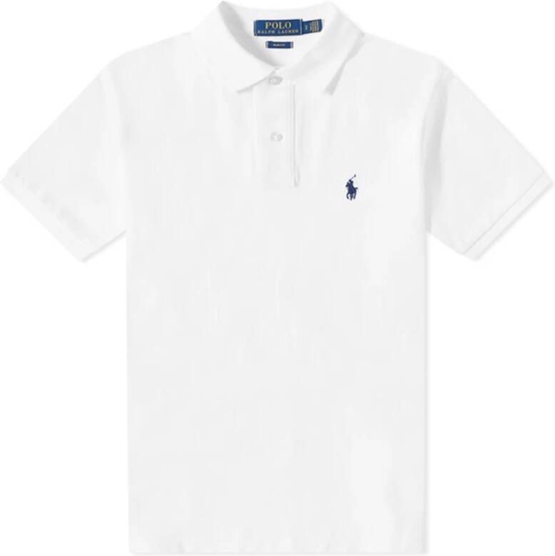 Polo Ralph Lauren Polo Shirt Korte Mouw POLO CINTRE SLIM FIT EN COTON BASIC MESH LOGO PONY PLAYER - Foto 4