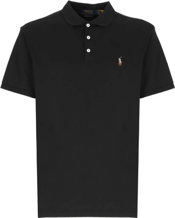 Ralph Lauren Polo Shirts Zwart Heren