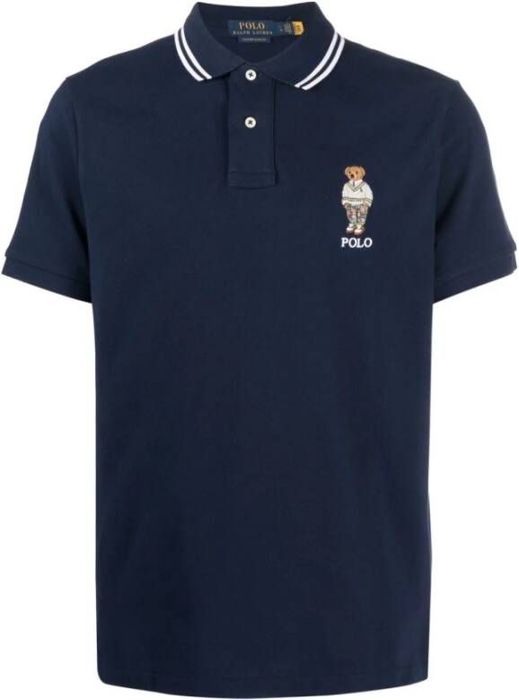 Ralph Lauren Poloshirt Blauw Heren