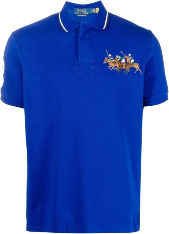 Ralph Lauren Poloshirt Blauw Heren