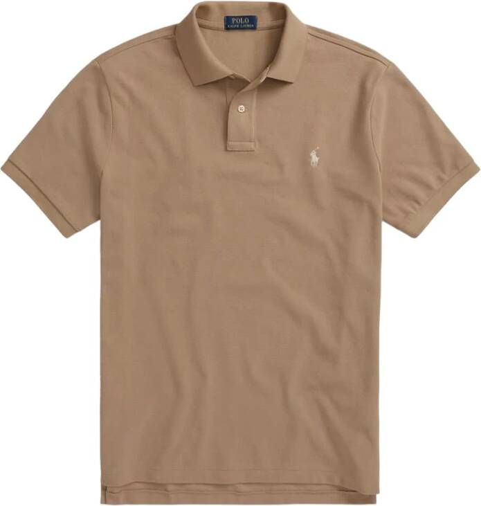 Ralph Lauren Poloshirt Bruin Heren