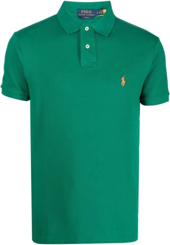 Ralph Lauren Polo Shirts Groen Heren