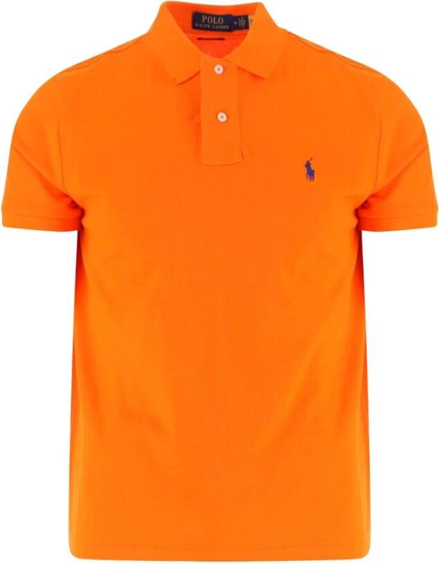 Ralph Lauren Poloshirt Oranje Heren