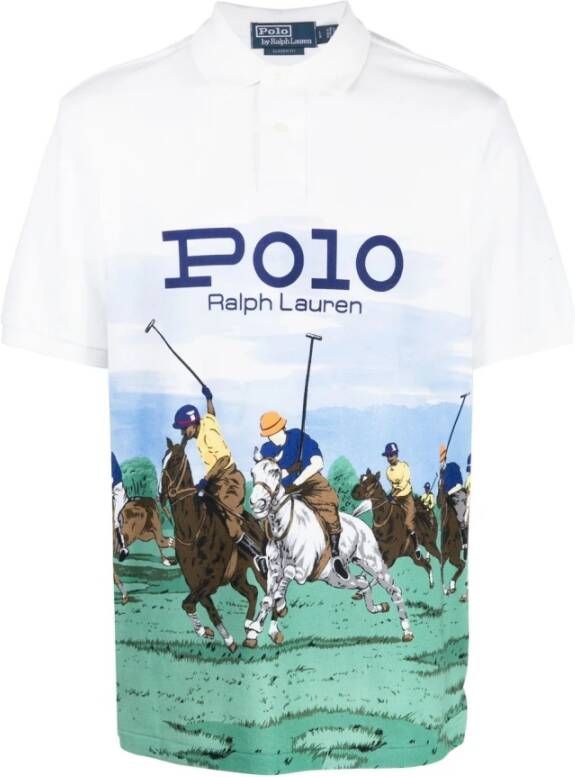 Ralph Lauren Poloshirt Wit Heren