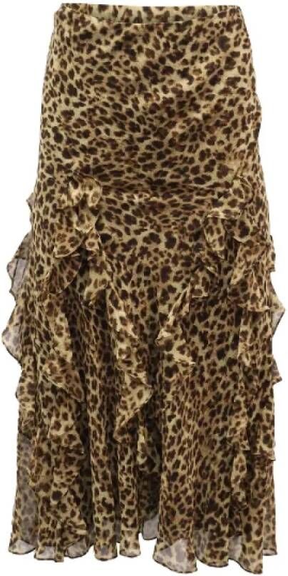 Ralph Lauren Pre-owned Silk bottoms Multicolor Dames