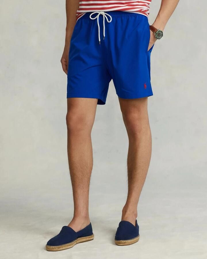 Ralph Lauren Gerecyclede Polyester Zwembroek met Elastische Tailleband Blue Heren - Foto 4