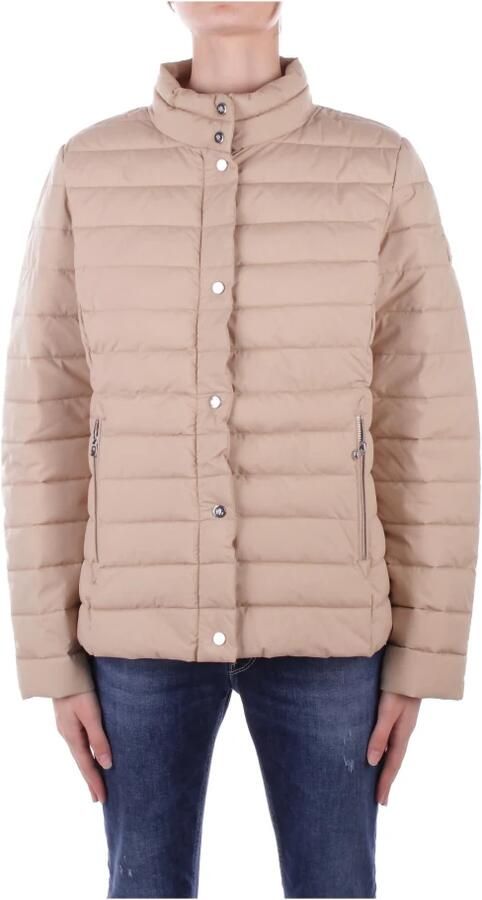 Ralph Lauren Beige Jas met Logo Rits en Zakken met Knopen Beige Dames - Foto 6