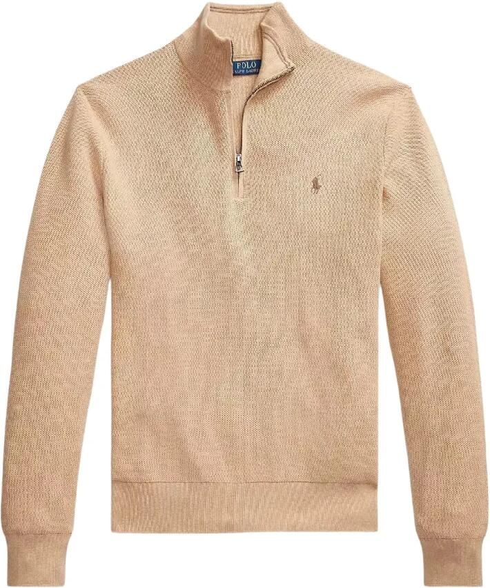 Polo Ralph Lauren Casual Bruin Katoen Lange Mouw Sweater Brown Heren - Foto 3
