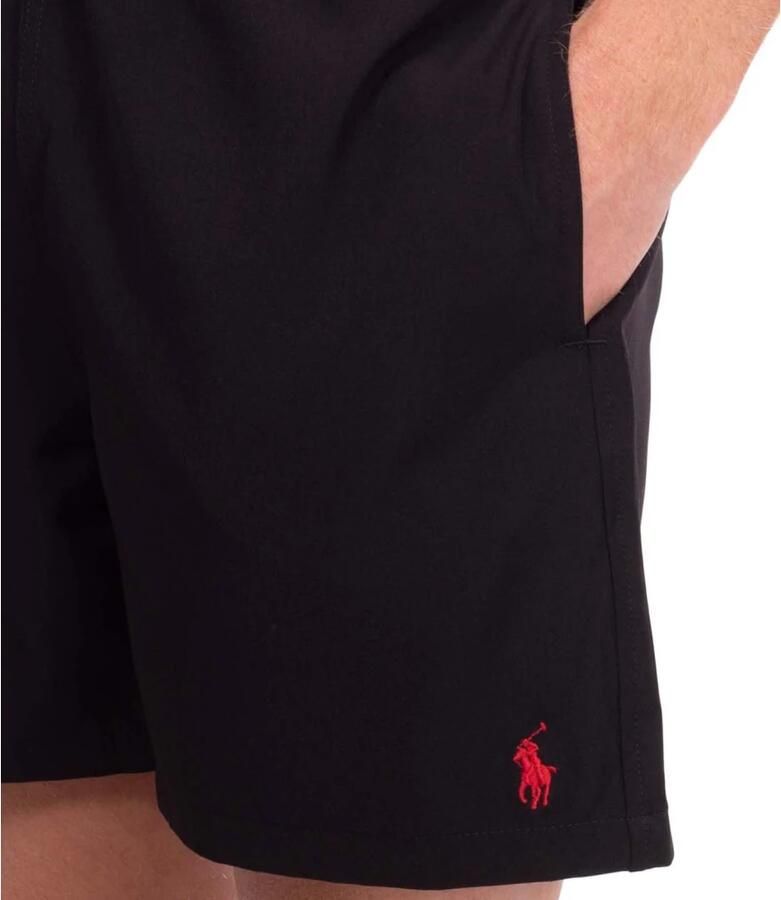 Polo Ralph Lauren Traveler Mid Trunk Sportshorts Heren Black maat: XXL beschikbare maaten:S M L XL XXL