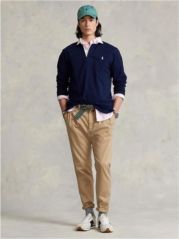 Polo Ralph Lauren Ralph Lauren polo donkerblauw lange mouwen Classic Fit - Foto 4