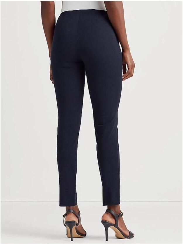 Lauren Ralph Lauren Skinny fit stoffen broek met naadritssluiting model 'KESLINA' - Foto 4