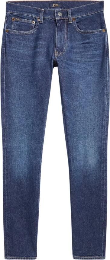 Polo Ralph Lauren Skinny Jeans met Opvallende Details Blauw Dames