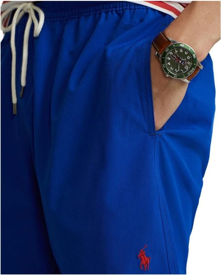 Ralph Lauren Gerecyclede Polyester Zwembroek met Elastische Tailleband Blue Heren - Foto 6