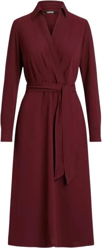 Lauren Ralph Lauren Wikkeljurk met strikceintuur model 'ROWELLA' - Foto 2