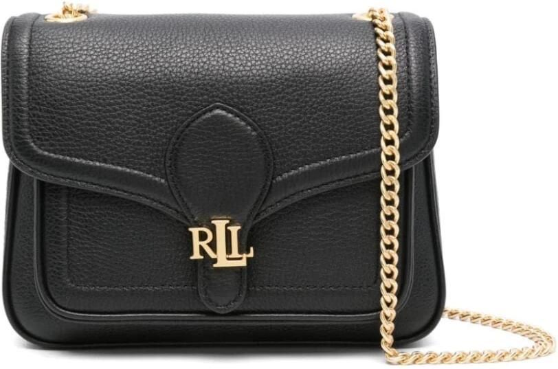 Ralph Lauren Schoudertas vrouwen Lauren Bradley SM-Schoudertas-Klein Zwart Black Dames - Foto 4