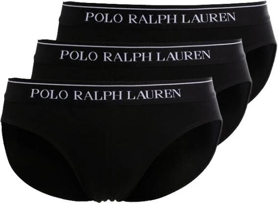 Ralph Lauren Zwarte Heren Slip 3-Pack met Stretch Model Black Heren - Foto 9
