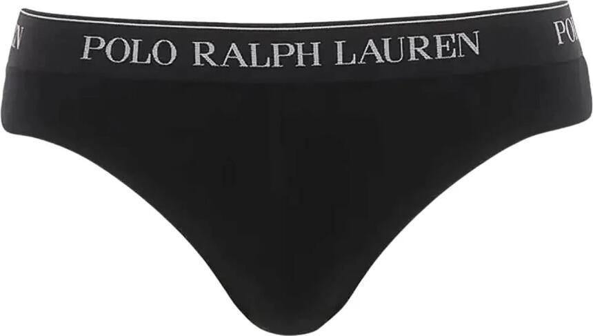 Ralph Lauren Zwarte Heren Slip 3-Pack met Stretch Model Black Heren - Foto 6