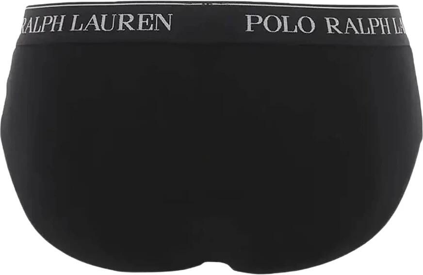 Ralph Lauren Zwarte Heren Slip 3-Pack met Stretch Model Black Heren - Foto 4