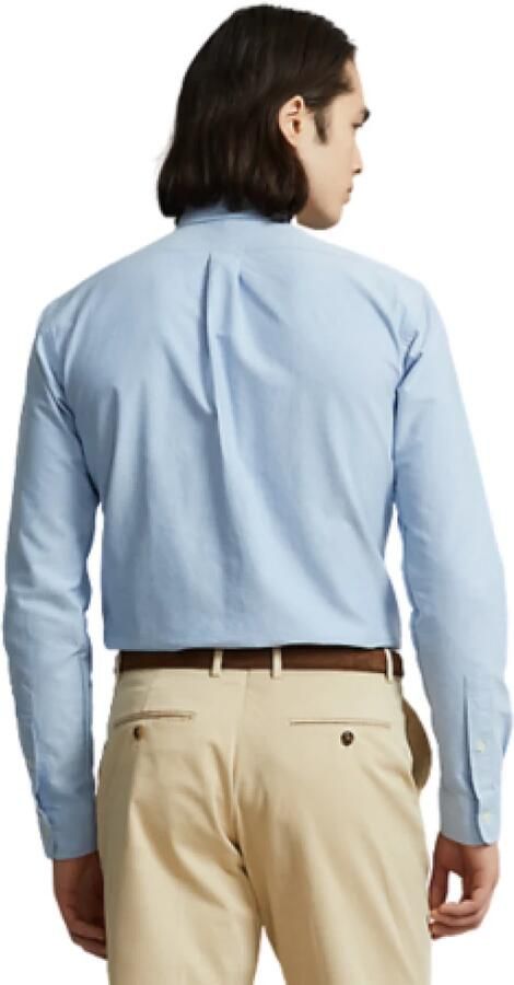 Ralph Lauren Custom Fit Oxford Overhemd Upgrade je Casual Garderobe Blauw Heren - Foto 12