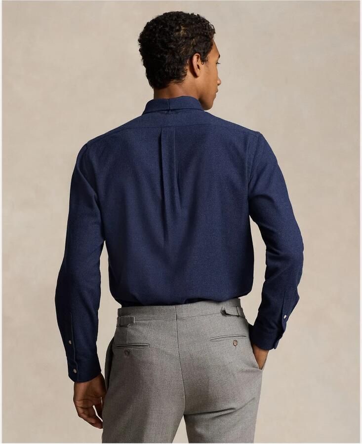 Polo Ralph Lauren Overhemd Lange Mouw CHEMISE COUPE DROITE EN SEERSUCKER