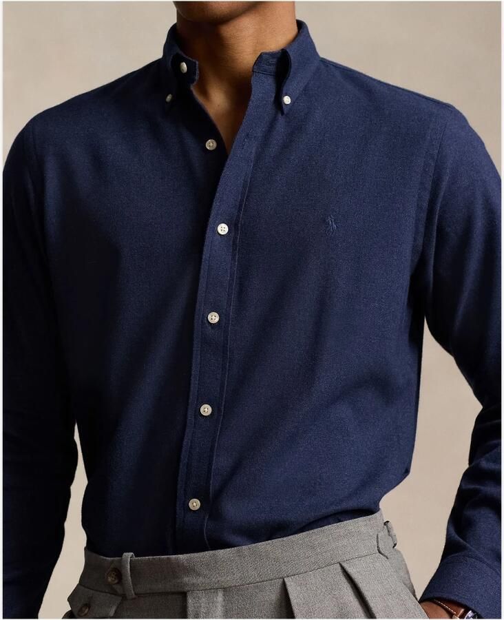 Polo Ralph Lauren Overhemd Lange Mouw CHEMISE COUPE DROITE EN SEERSUCKER - Foto 3