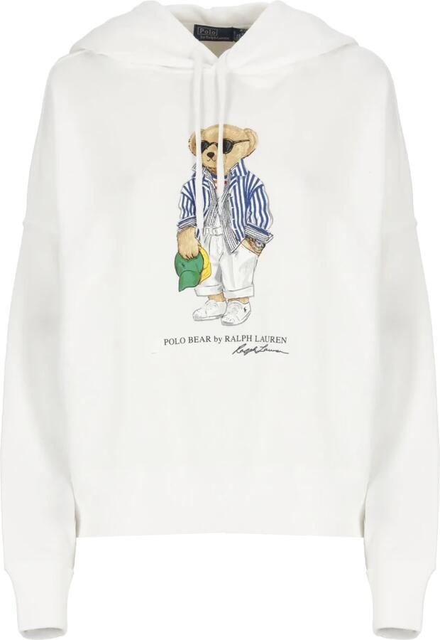 Polo Ralph Lauren Witte Sweatshirt Comfort Stijl Ss25 White Dames - Foto 13