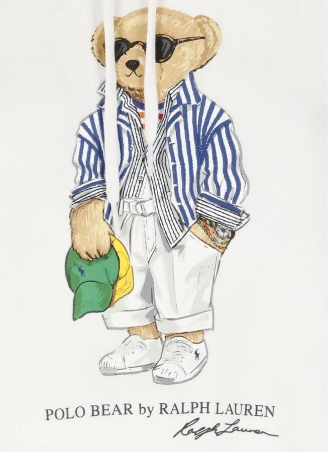 Polo Ralph Lauren Witte Sweatshirt Comfort Stijl Ss25 White Dames - Foto 3