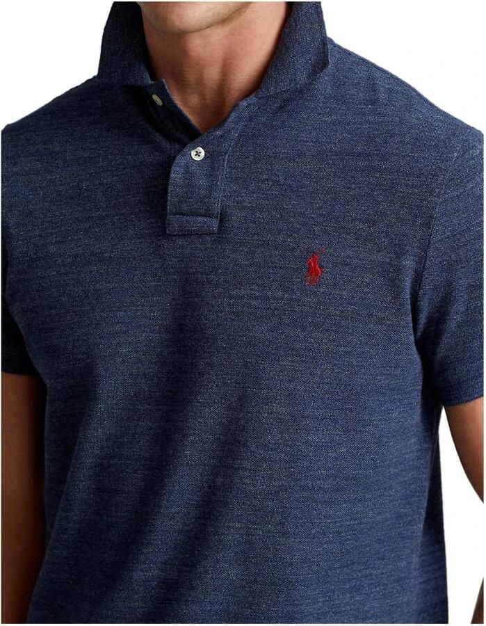 Polo Ralph Lauren Blauwe poloshirt met korte mouwen Blue Heren - Foto 4