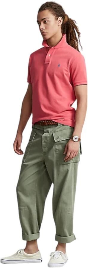 Polo Ralph Lauren Slim fit poloshirt met labelstitching - Foto 4