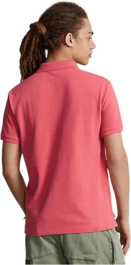 Polo Ralph Lauren Slim fit poloshirt met labelstitching - Foto 2