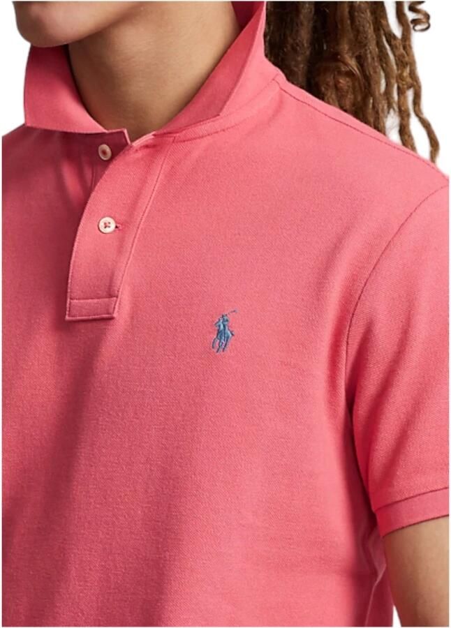 Polo Ralph Lauren Slim fit poloshirt met labelstitching