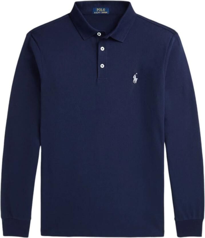 Polo Ralph Lauren Polo Shirt Lange Mouw POLO COUPE AJUSTEE SLIM FIT EN COTON STRECH MESH - Foto 4