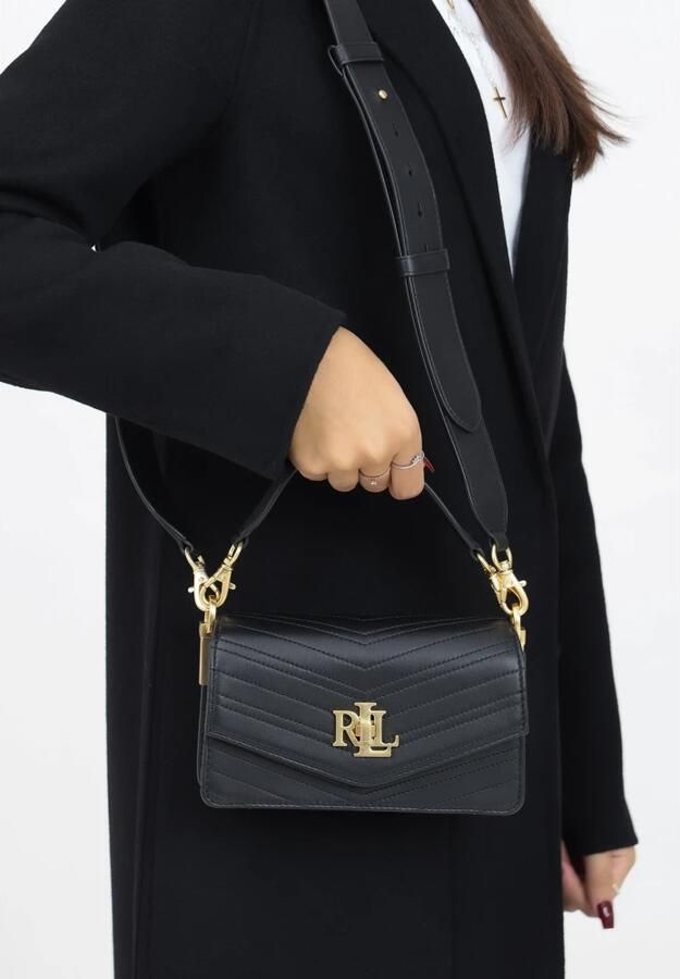 Lauren Ralph Lauren Crossbody bags Tayler 19 Crossbody Small in zwart - Foto 4