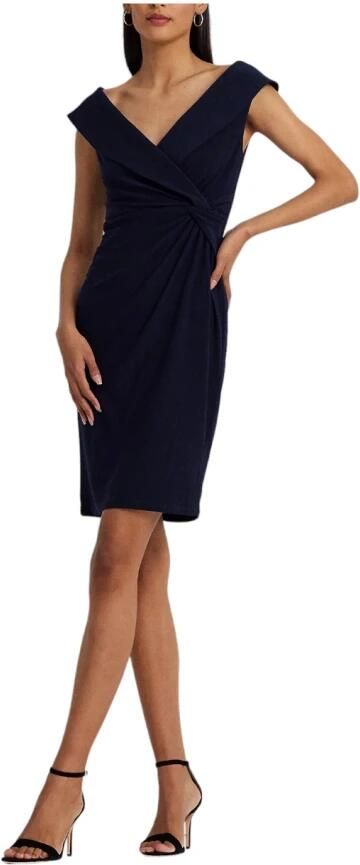 Lauren Ralph Lauren Korte Jurk LEONIDAS SH-SLEEVELESS-COCKTAIL DRESS - Foto 9